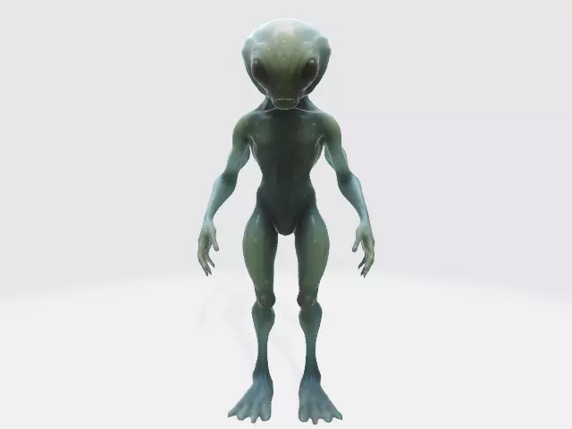 Alien 3D model_0