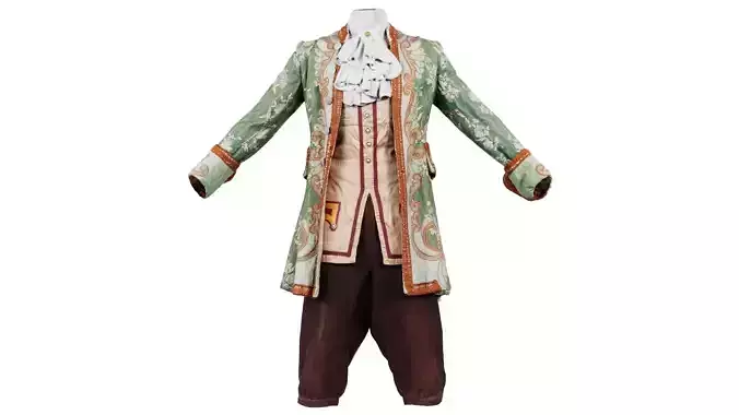 Organic Decorated Historic Costume