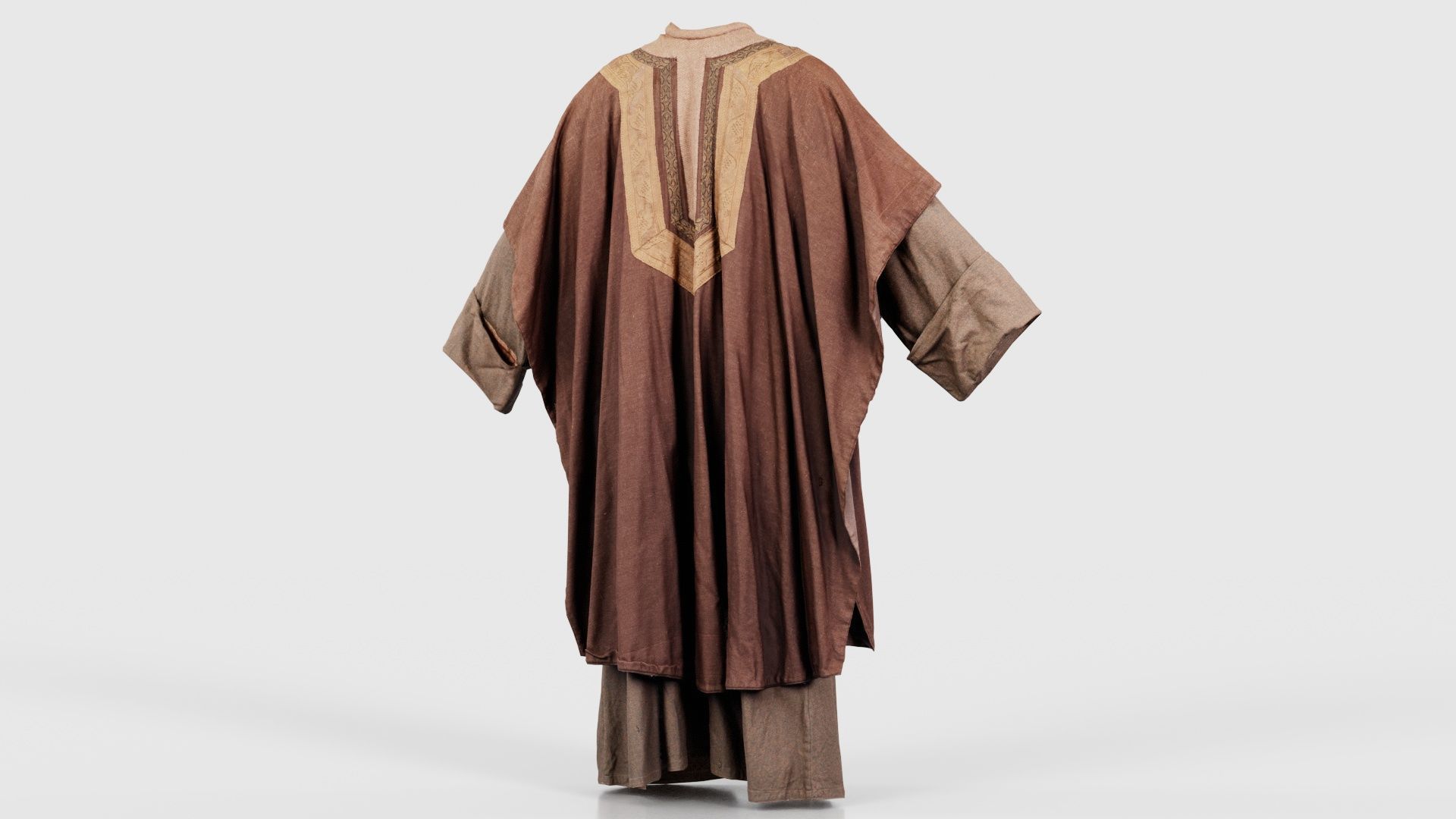 Priest Cape Low-poly 3D model_20