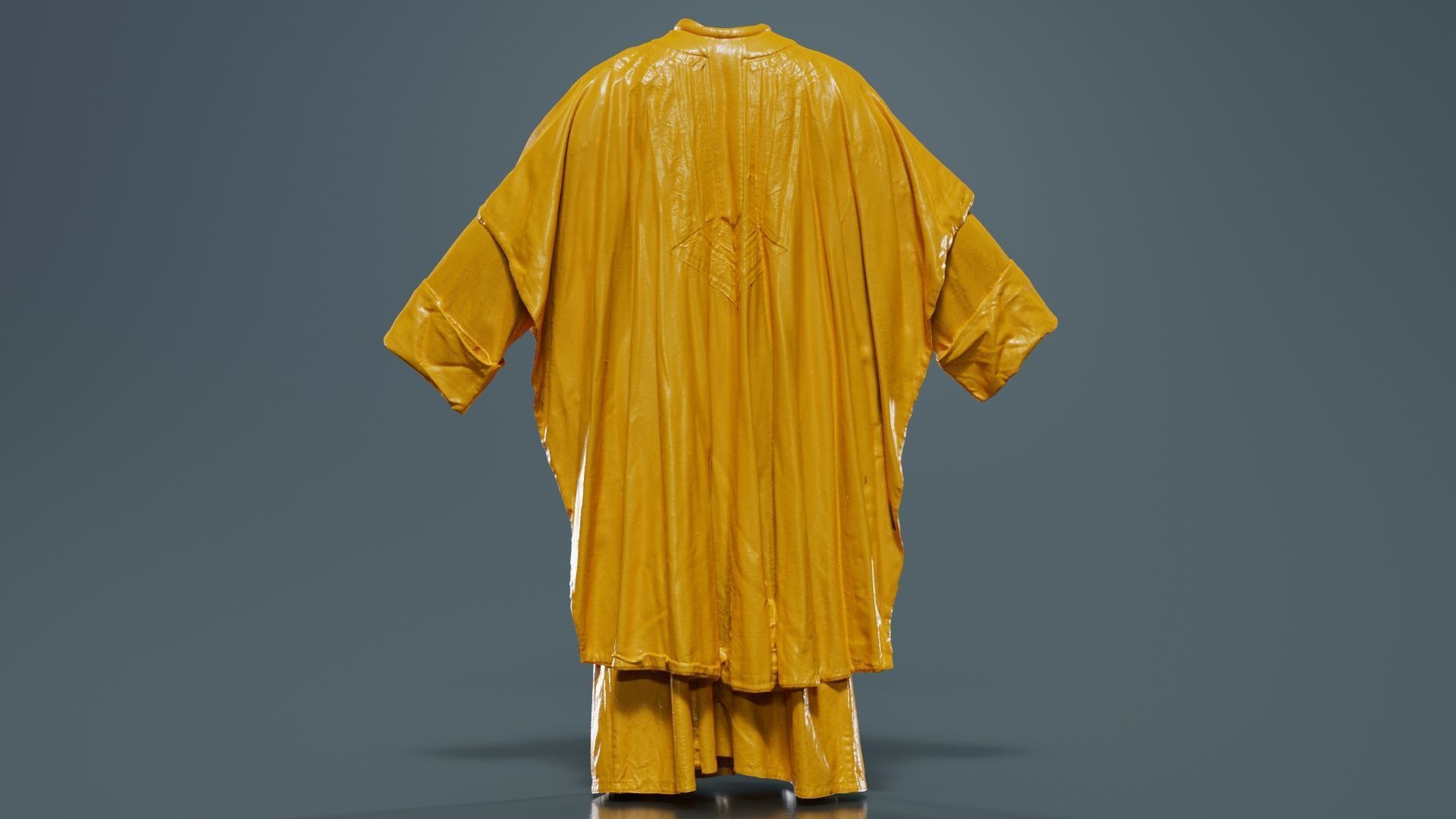 Priest Cape Low-poly 3D model_13