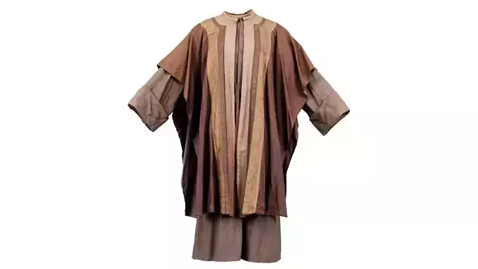 Priest Cape Low-poly 3D model