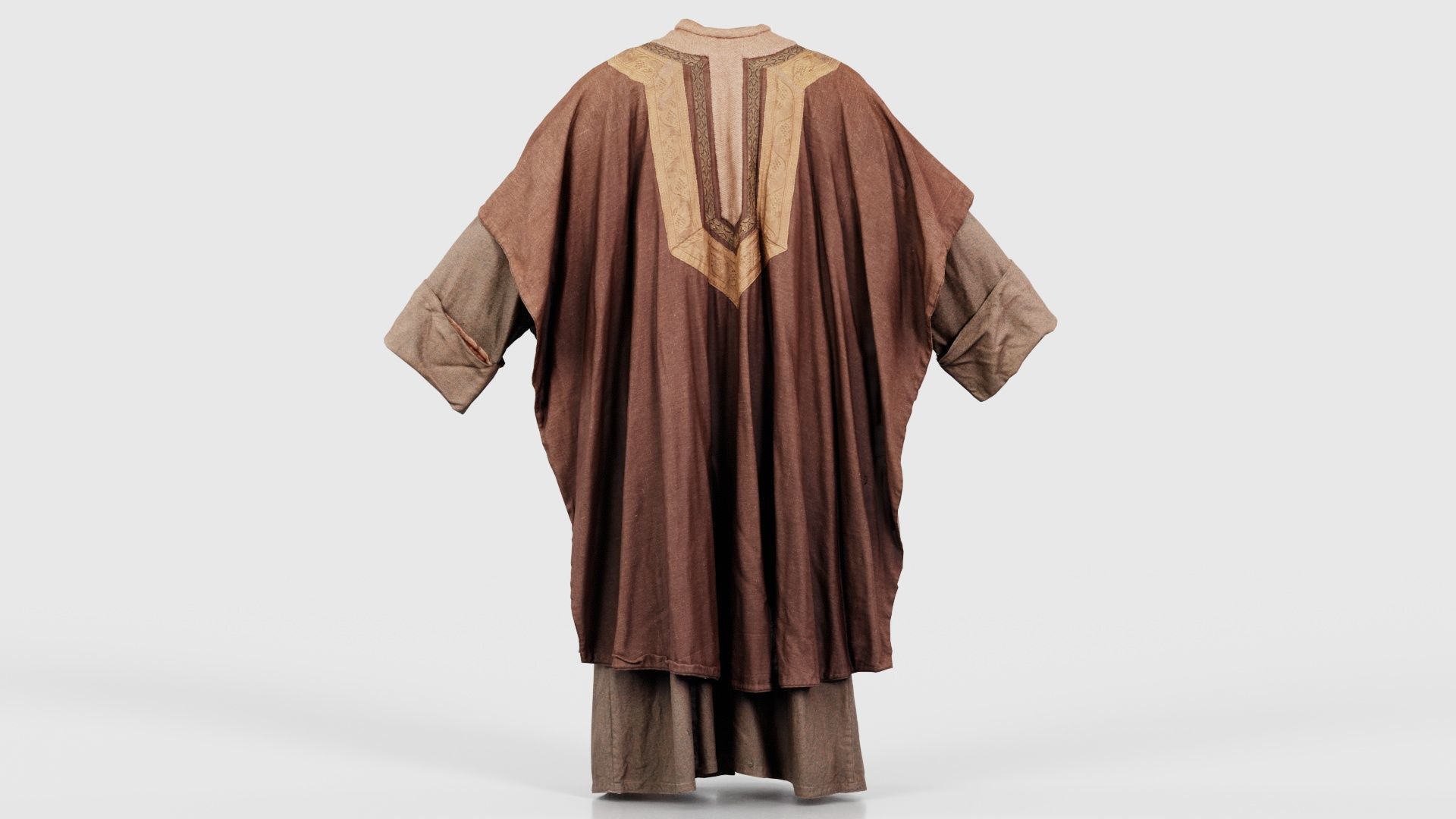 Priest Cape Low-poly 3D model_21