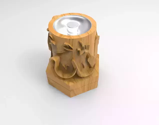 Hexagon mabkhara 3D model