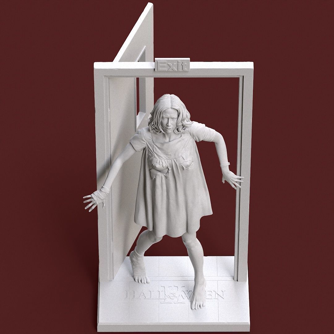 Laurie Strode NSFW from Halloween 2 3D print model_26