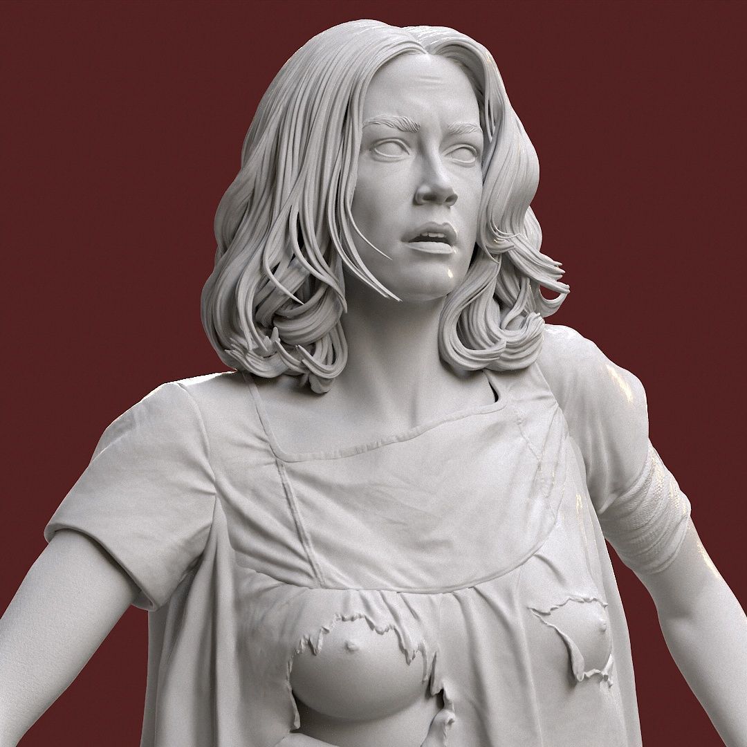 Laurie Strode NSFW from Halloween 2 3D print model_19