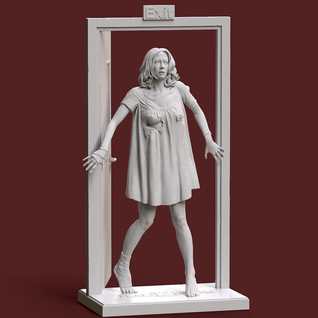 Laurie Strode NSFW from Halloween 2 3D print model_2