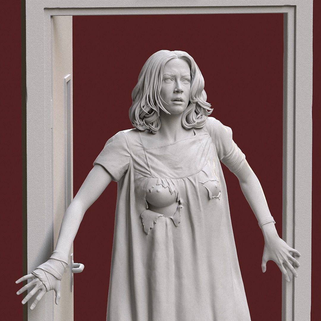 Laurie Strode NSFW from Halloween 2 3D print model_10