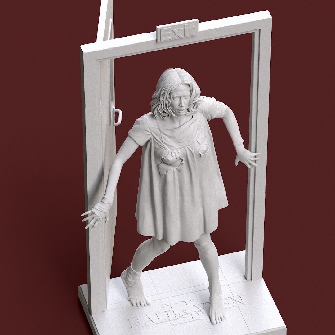 Laurie Strode NSFW from Halloween 2 3D print model_27