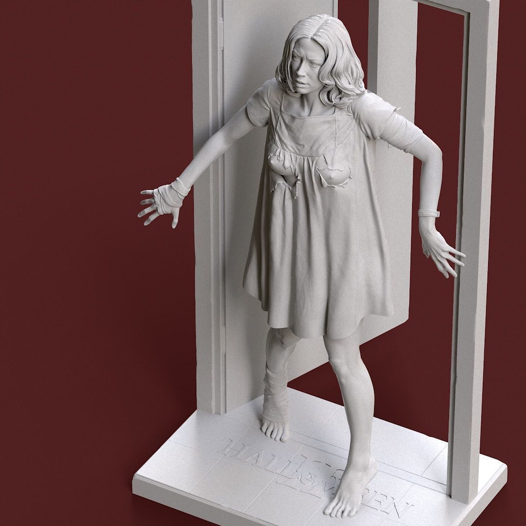 Laurie Strode NSFW from Halloween 2 3D print model_33