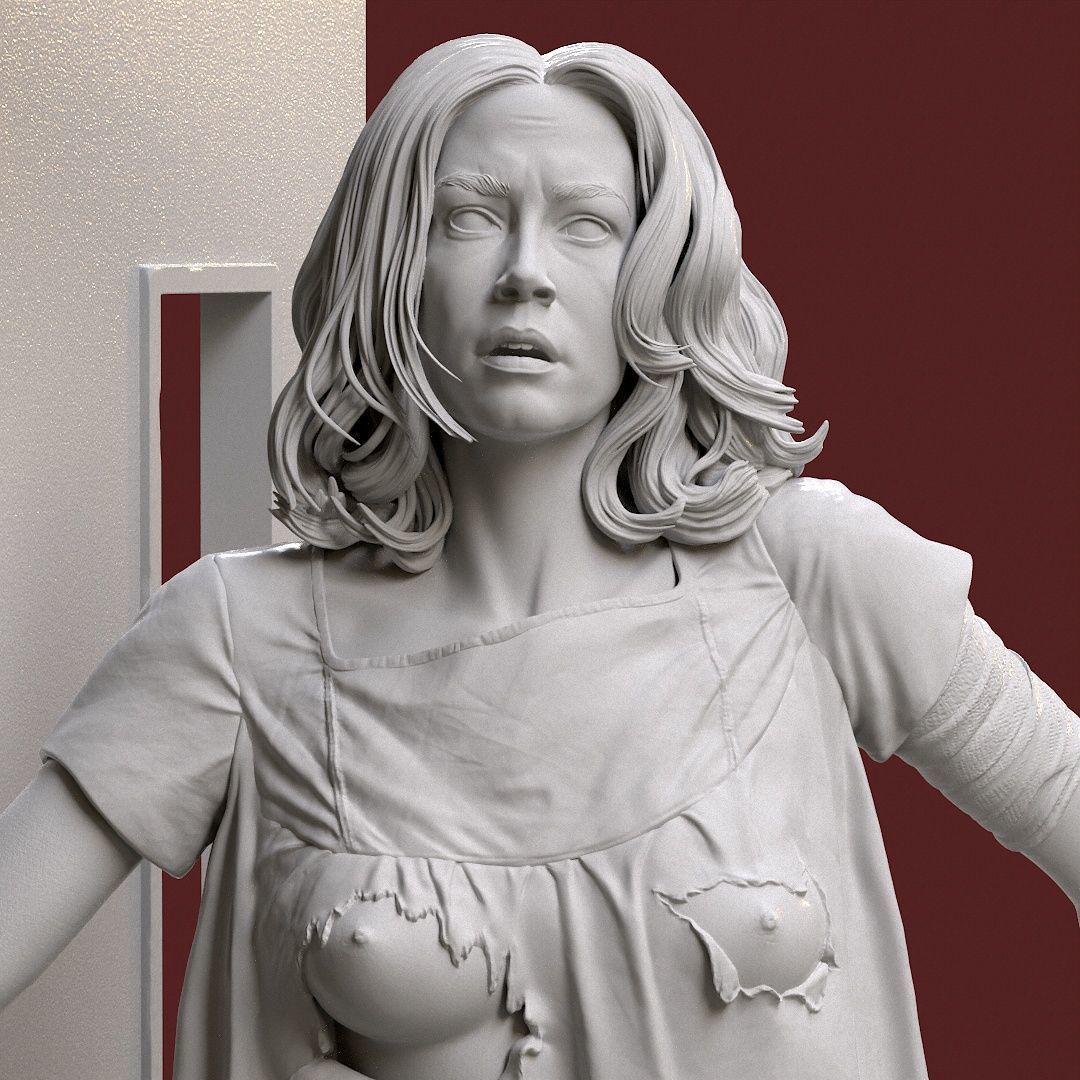 Laurie Strode NSFW from Halloween 2 3D print model_18