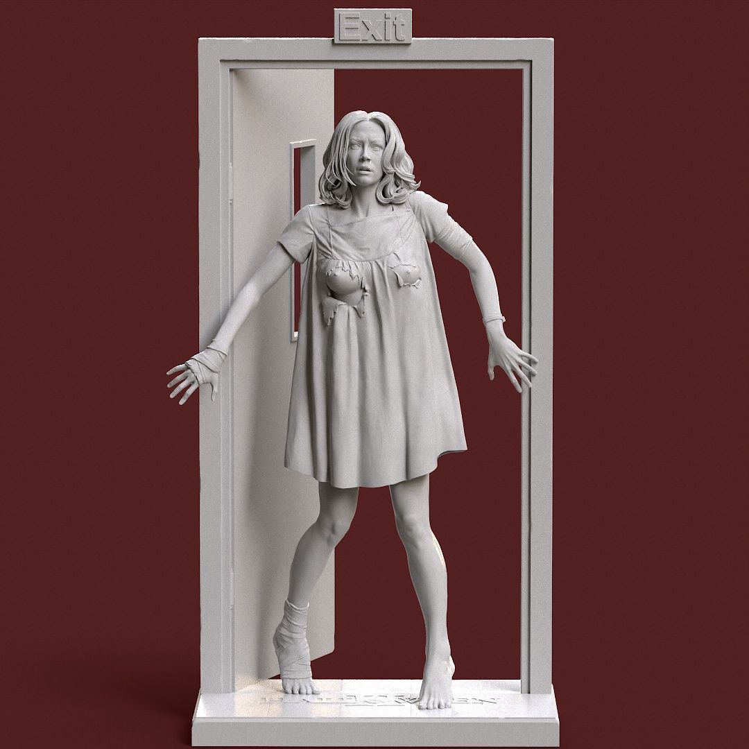 Laurie Strode NSFW from Halloween 2 3D print model_1