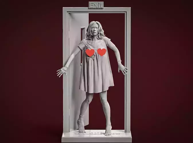 Laurie Strode NSFW from Halloween 2 3D print model