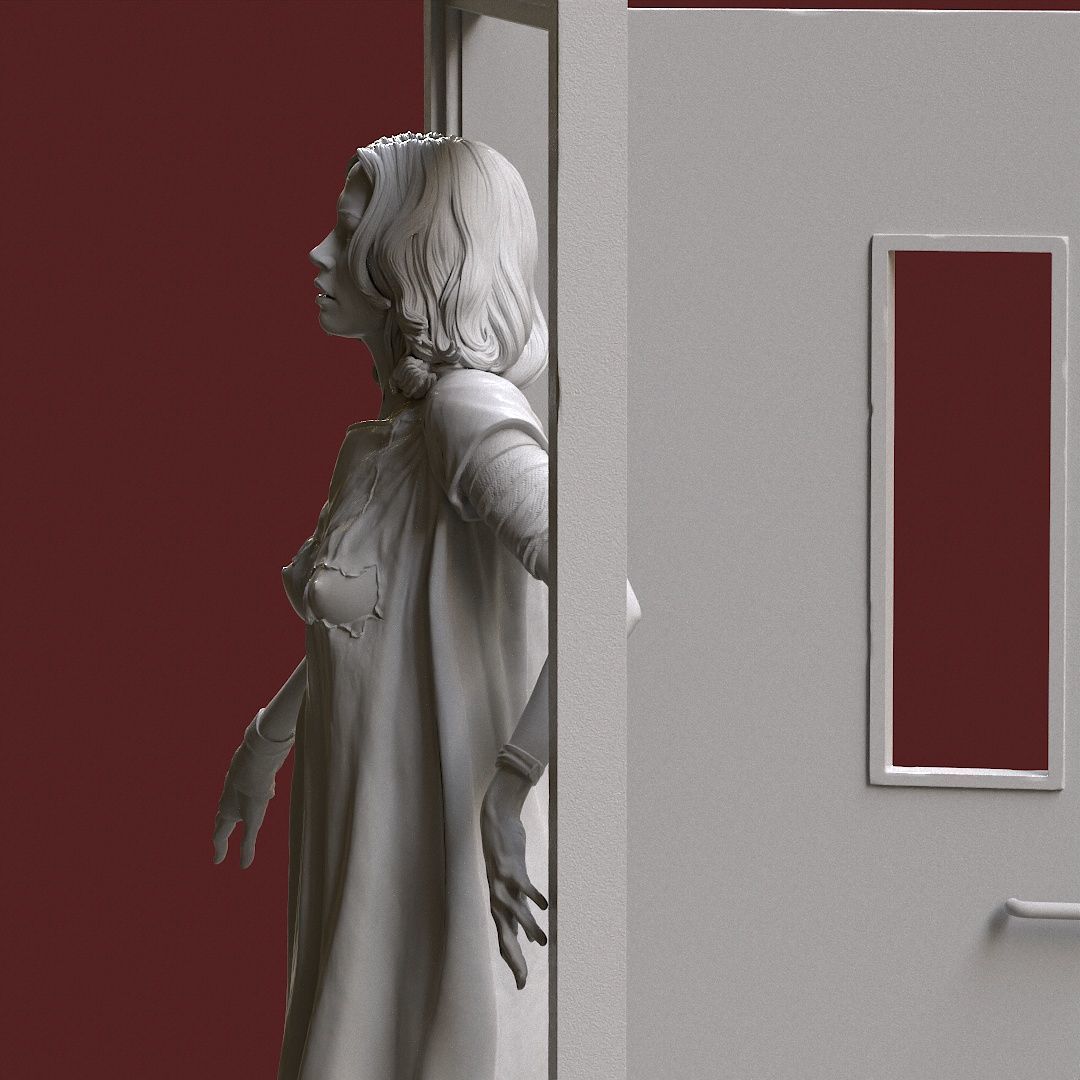 Laurie Strode NSFW from Halloween 2 3D print model_16