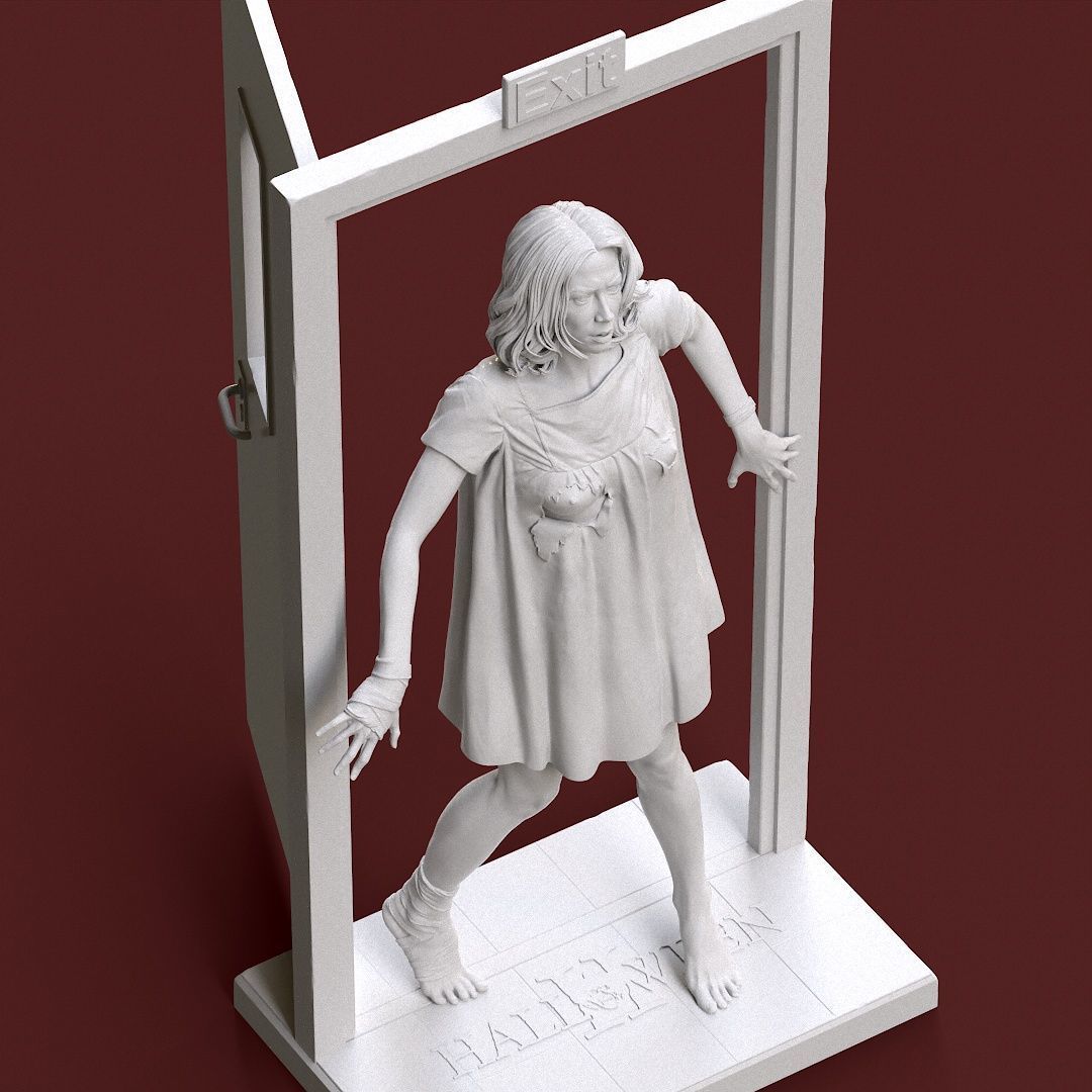 Laurie Strode NSFW from Halloween 2 3D print model_28