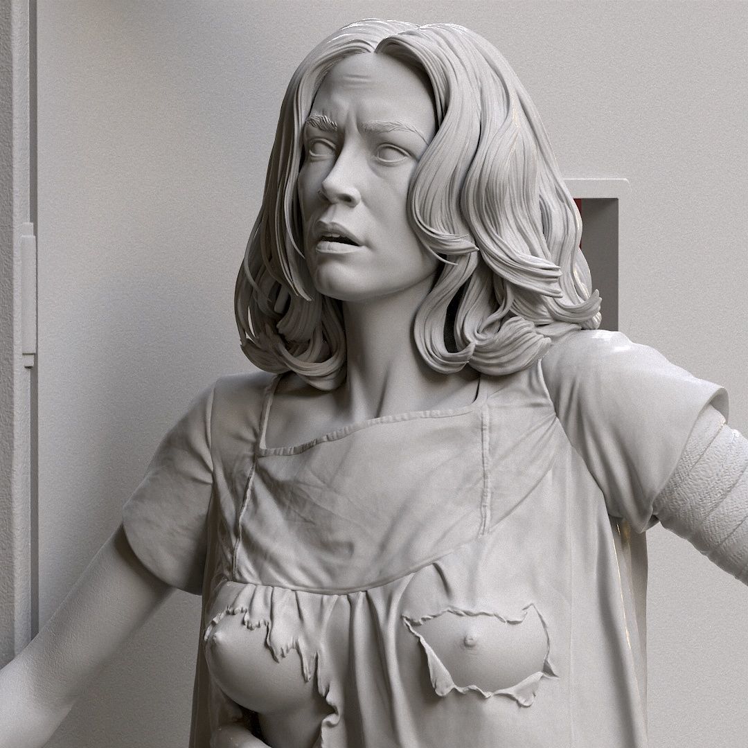 Laurie Strode NSFW from Halloween 2 3D print model_25