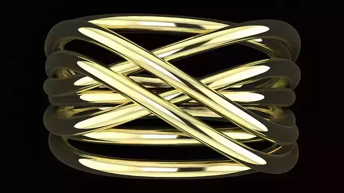 12 Oriental Style Complex Rings