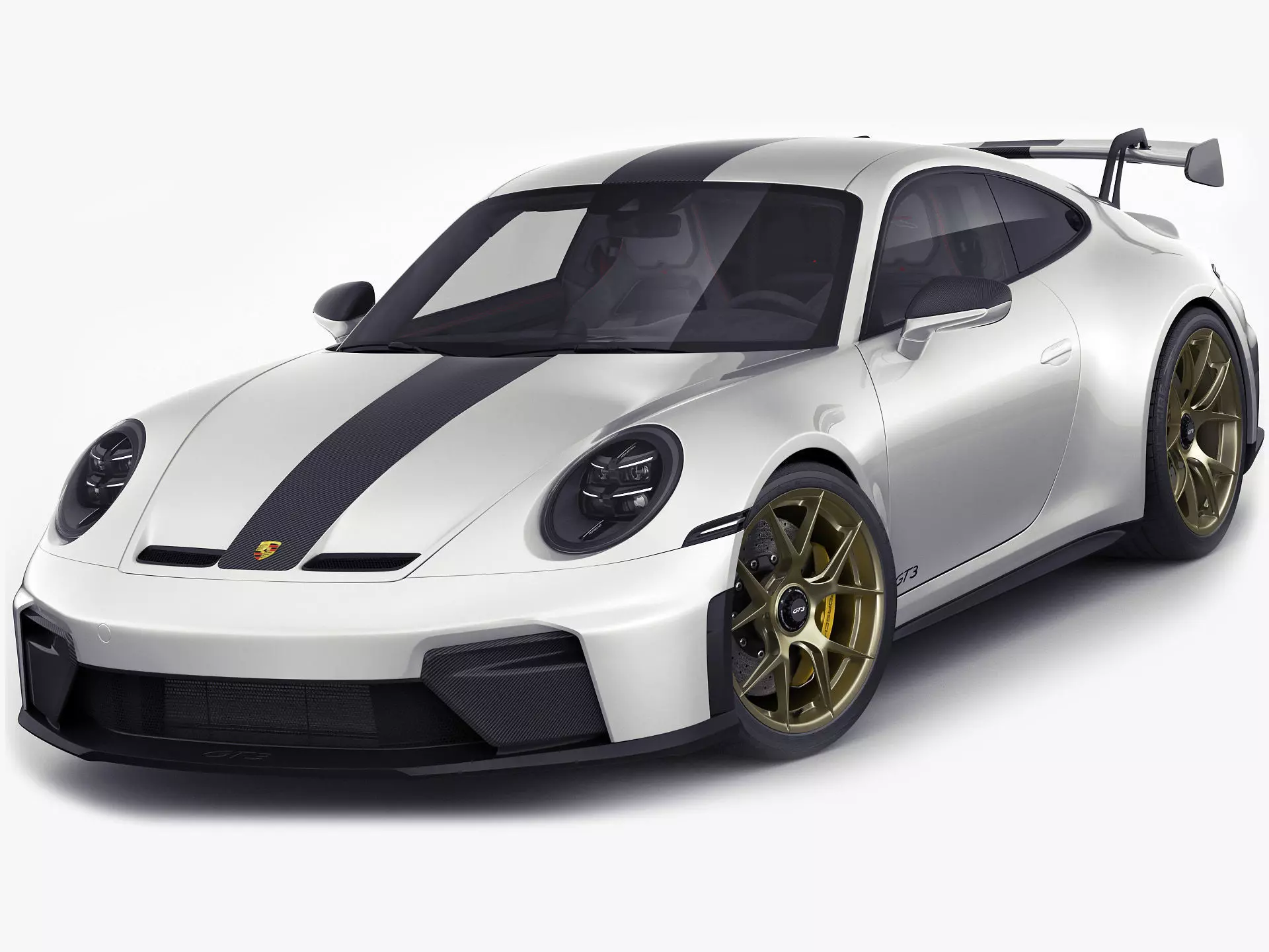 Porsche 911 GT3 Weissach 2025 3D model_0