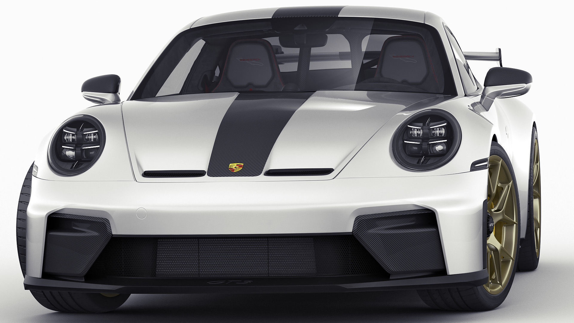 Porsche 911 GT3 Weissach 2025 3D model_18