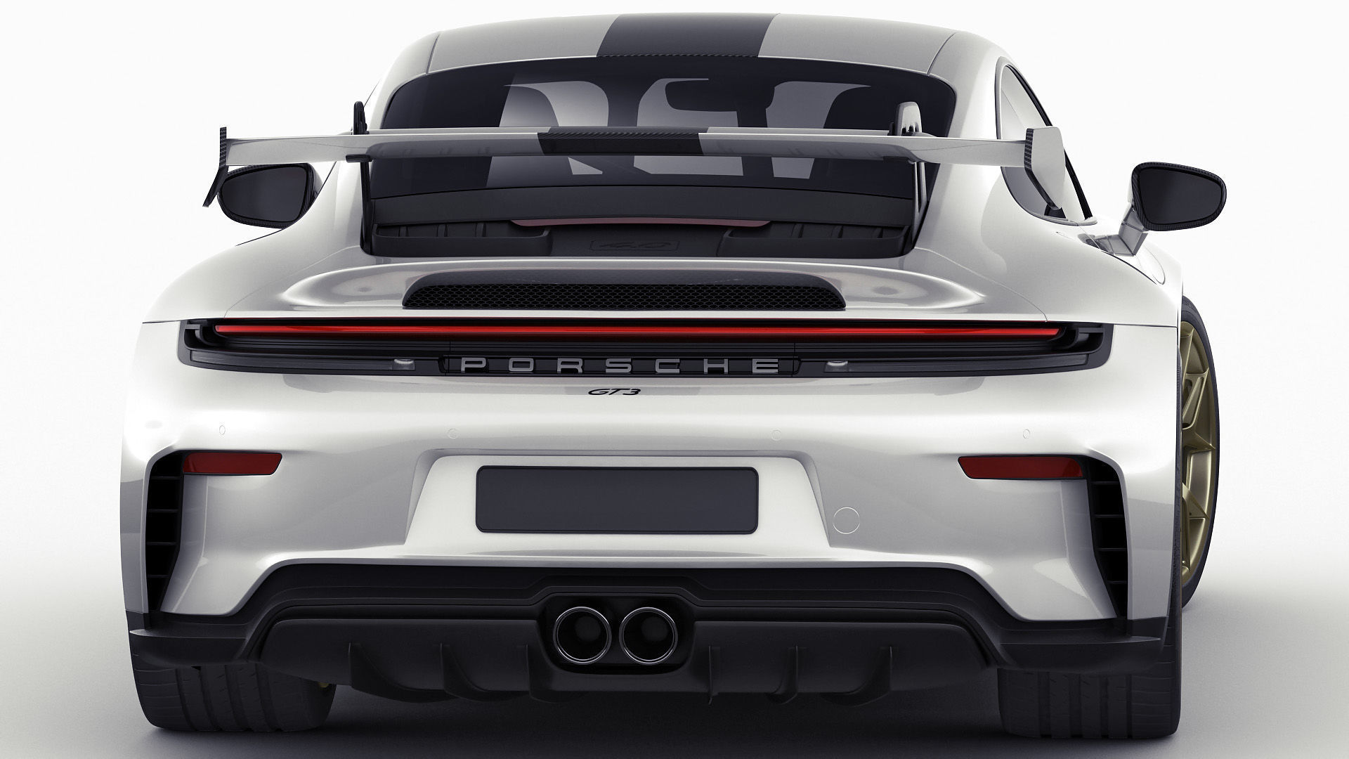 Porsche 911 GT3 Weissach 2025 3D model_17
