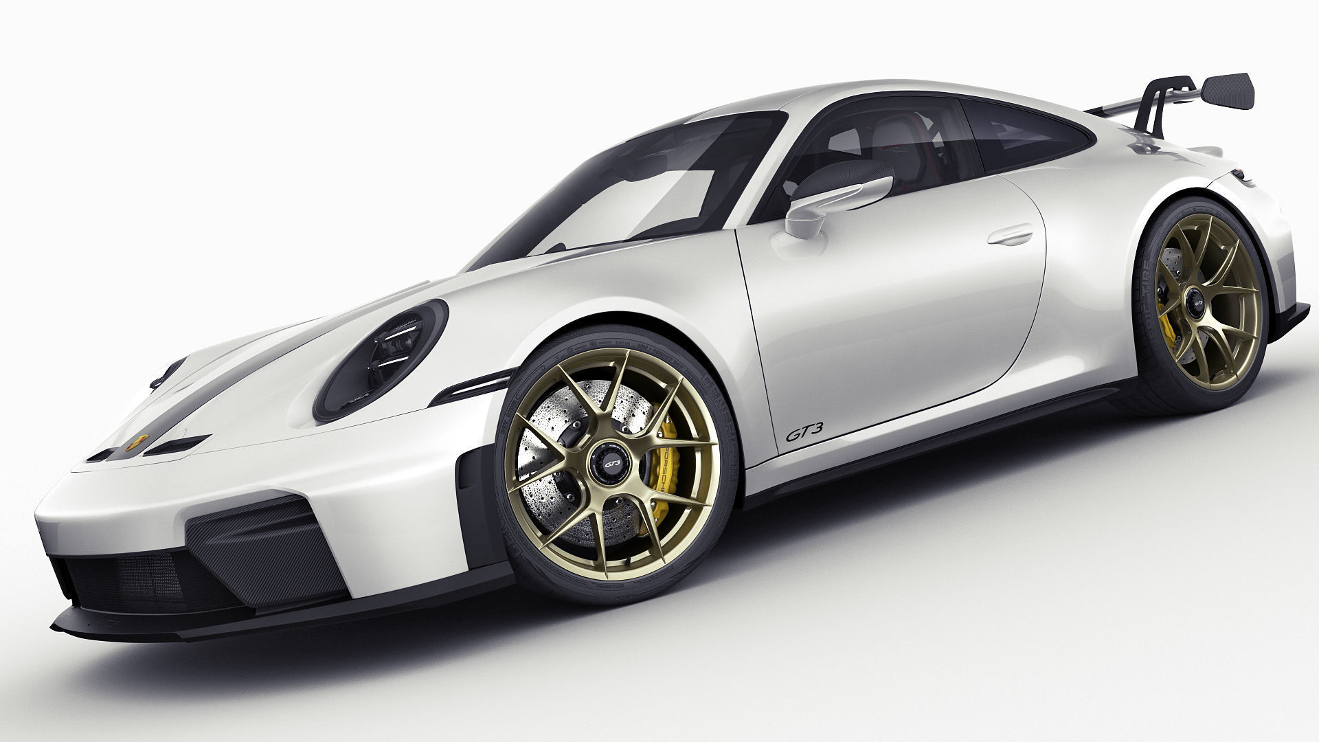Porsche 911 GT3 Weissach 2025 3D model_13