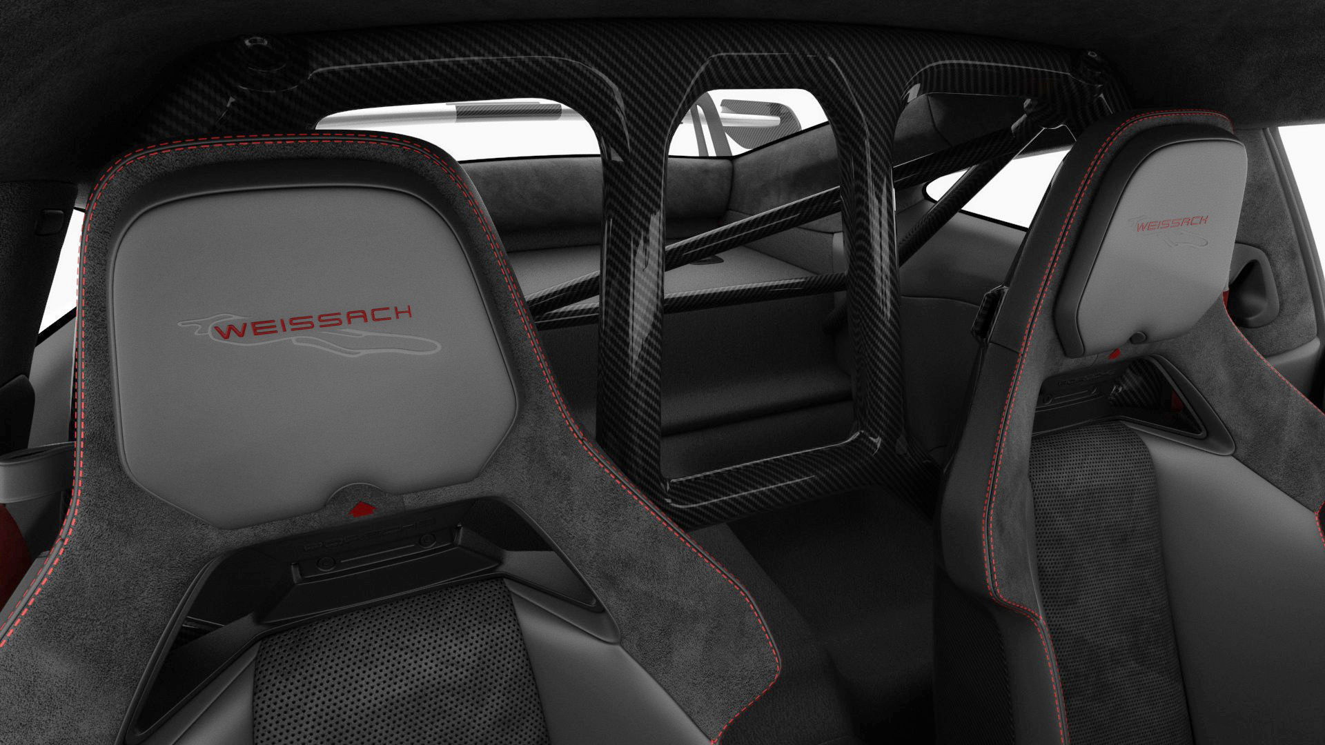 Porsche 911 GT3 Weissach 2025 3D model_27