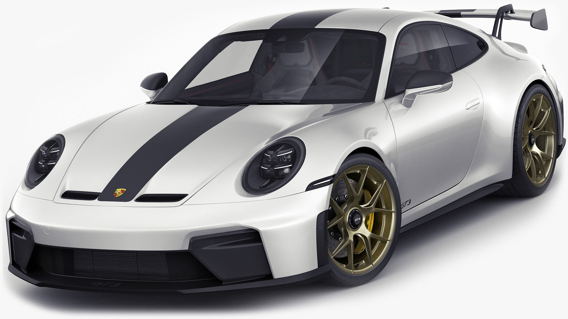 Porsche 911 GT3 Weissach 2025 3D model_1