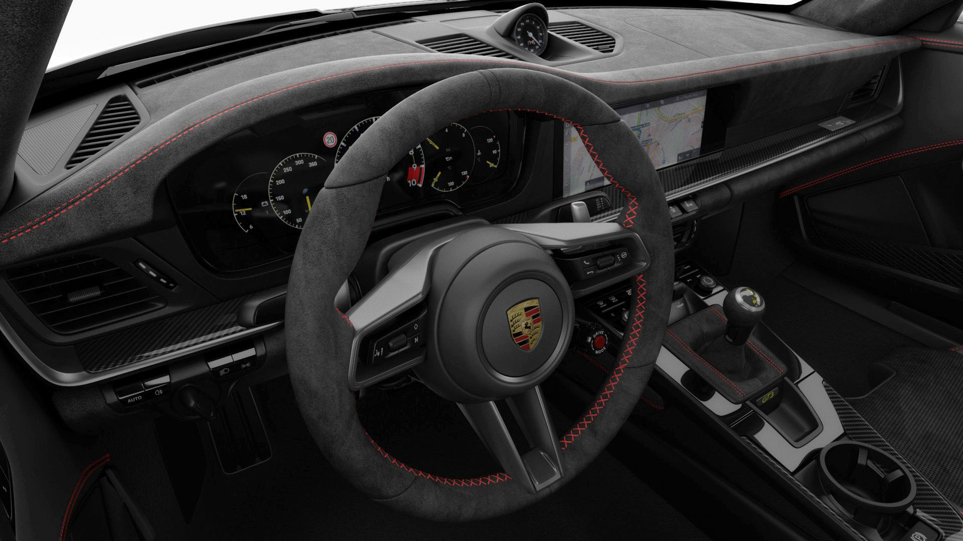 Porsche 911 GT3 Weissach 2025 3D model_24