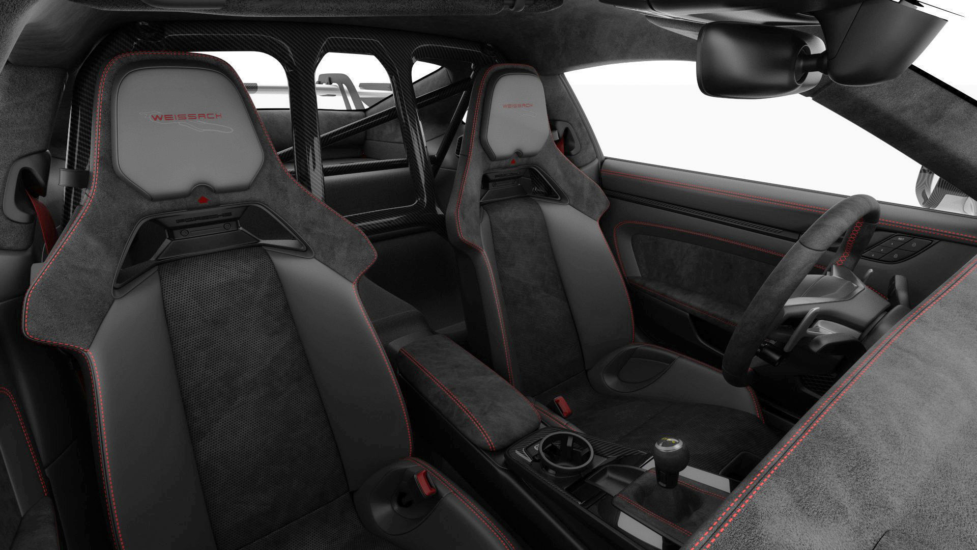 Porsche 911 GT3 Weissach 2025 3D model_21