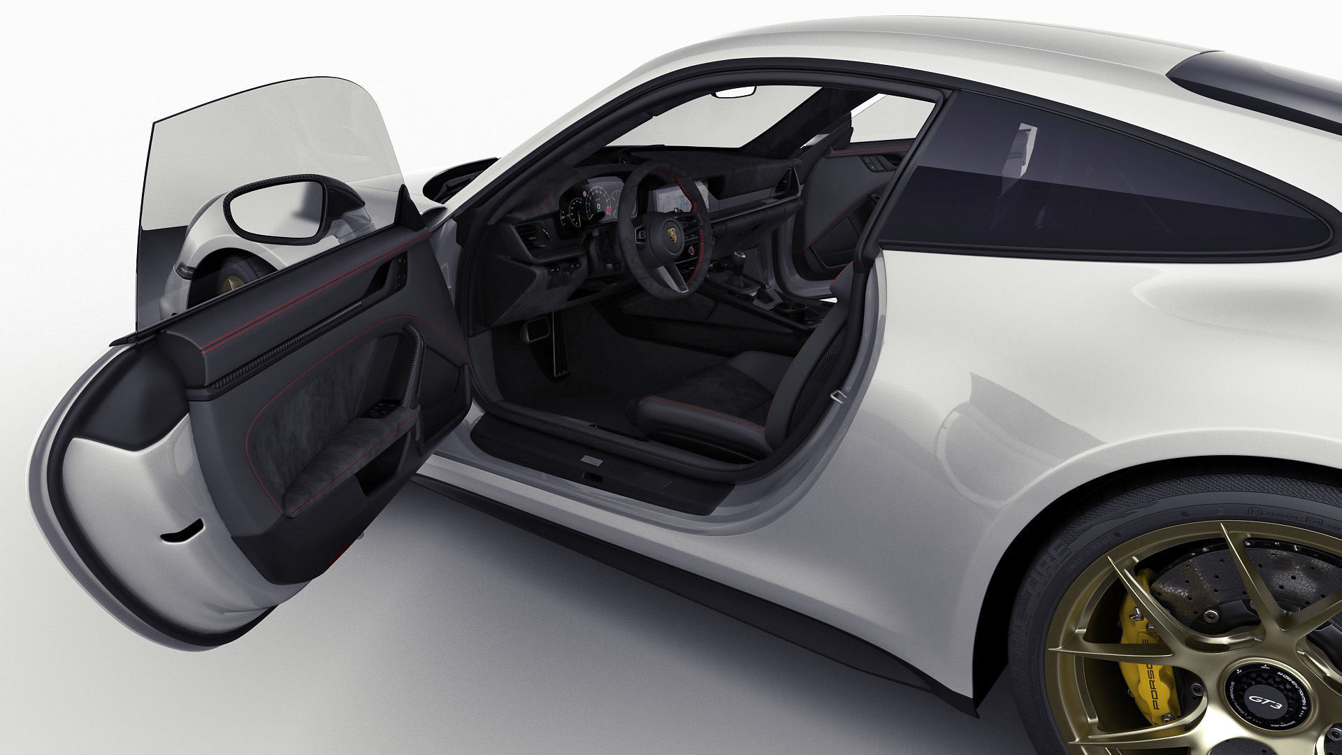 Porsche 911 GT3 Weissach 2025 3D model_2
