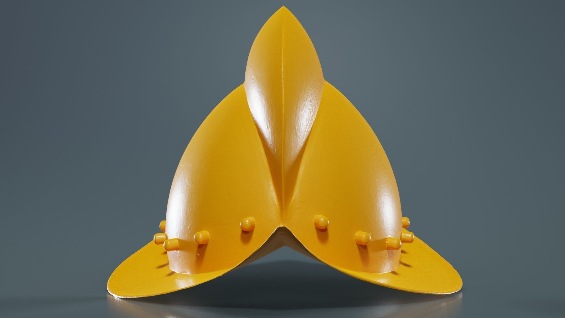 Conquistadors Helmet Low-poly 3D model_13