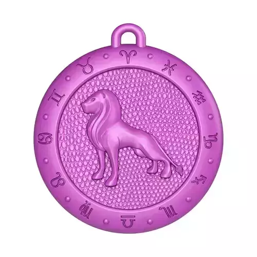 Leo Zodiac Pendant