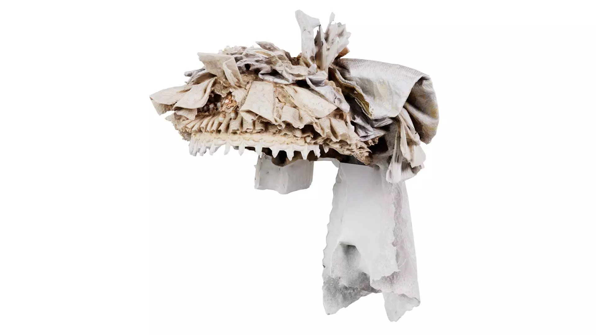 Diamond Hat Low-poly 3D model