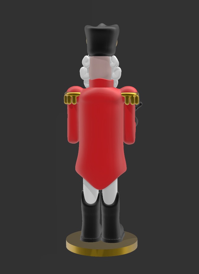 Rude nutcracker 3D print model_2