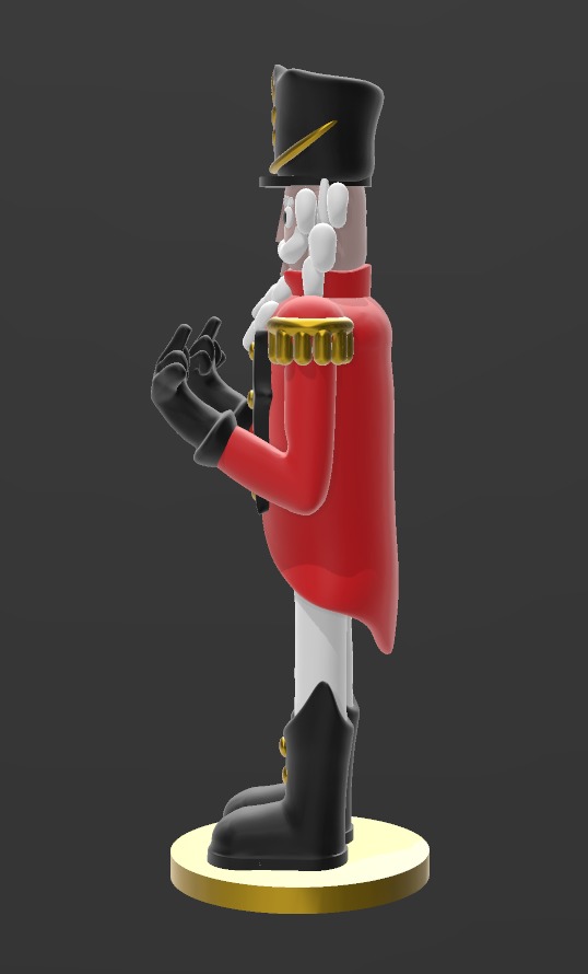 Rude nutcracker 3D print model_1