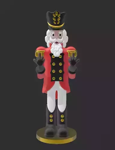 Rude nutcracker 3D print model