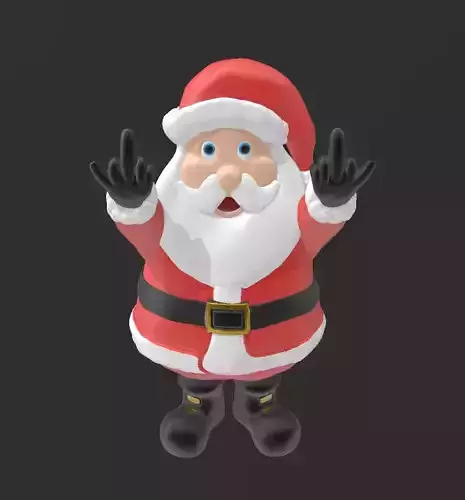 Rude sants 3D print model