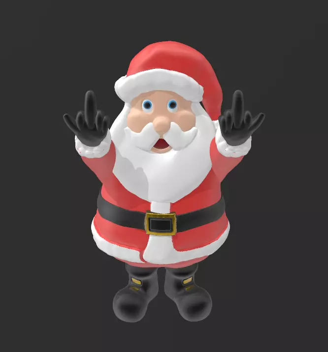 Rude sants 3D print model_0