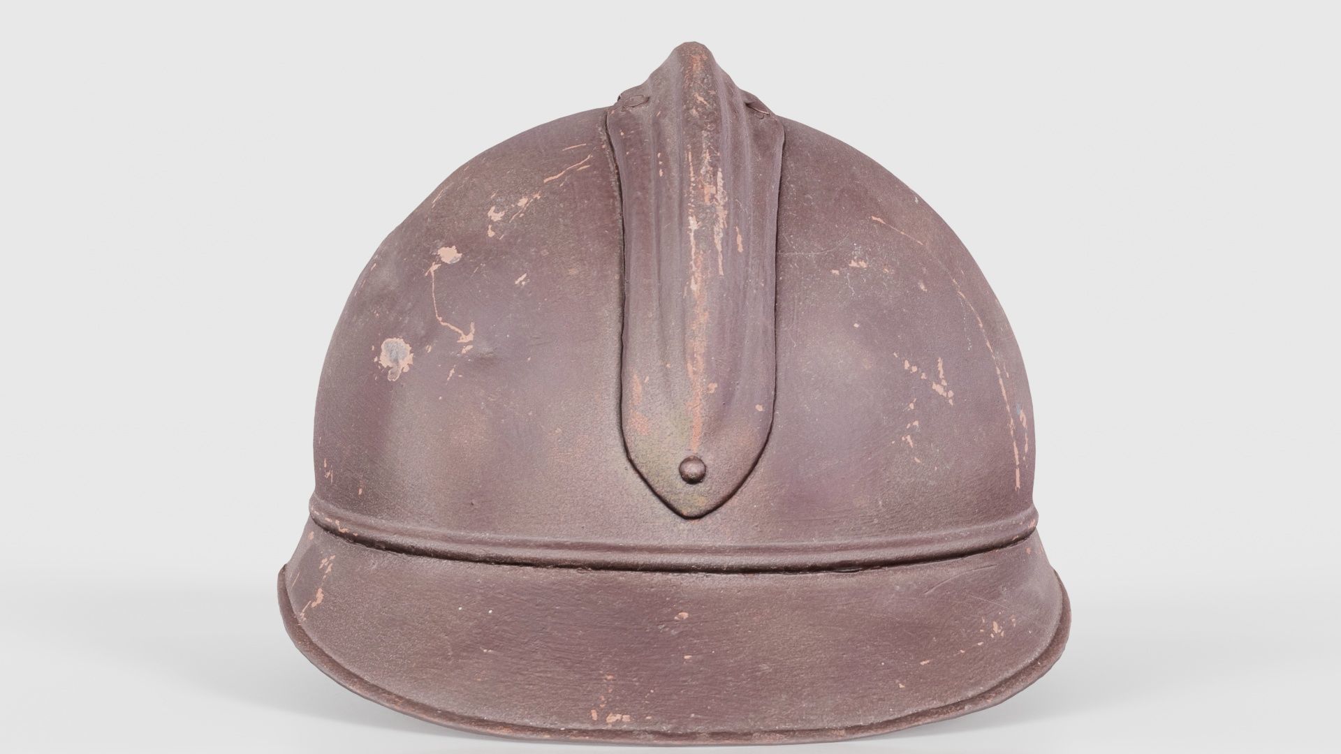 Firefighter Hat Low-poly 3D model_21