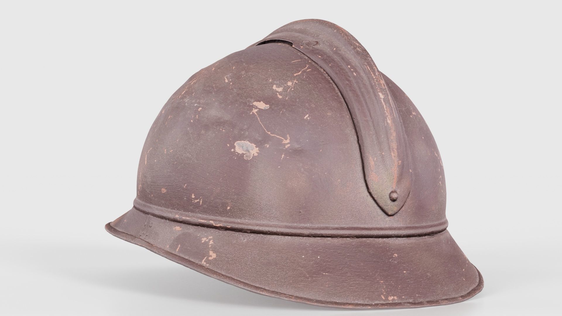 Firefighter Hat Low-poly 3D model_22