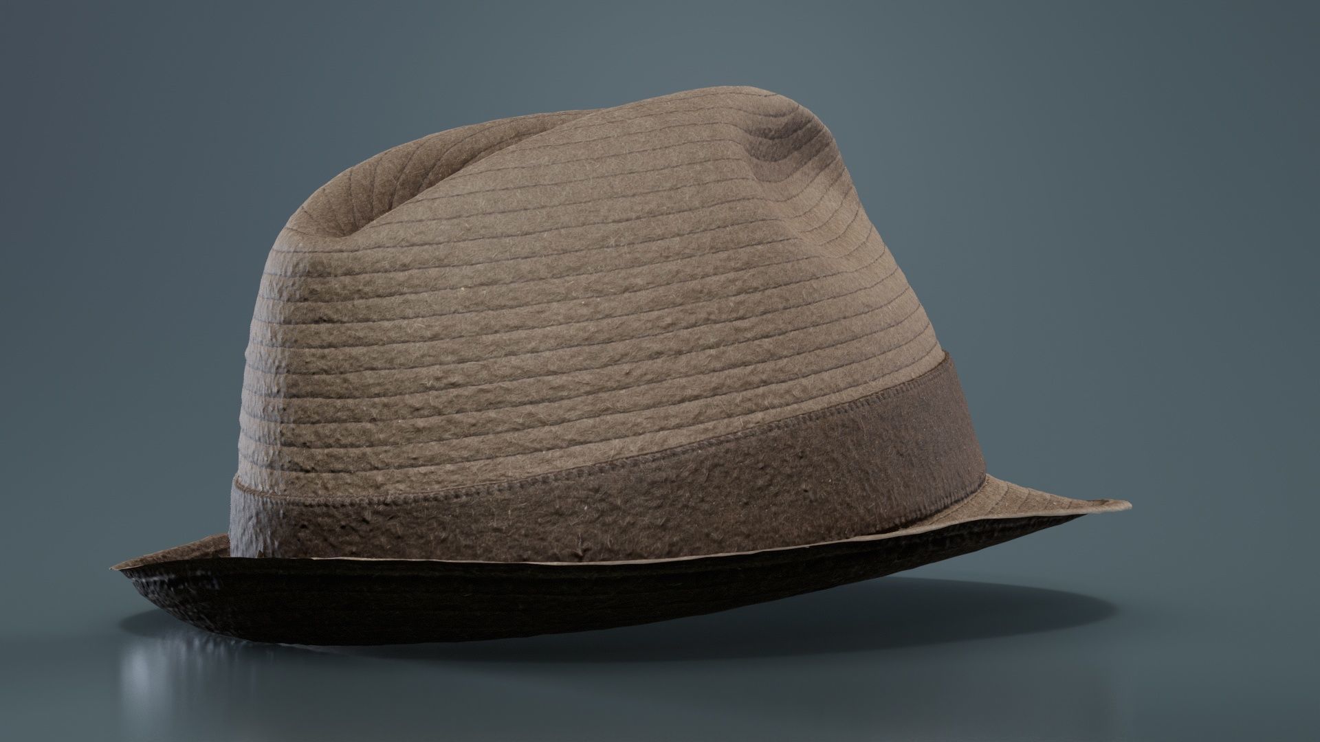 Flexy Hat Low-poly 3D model_6