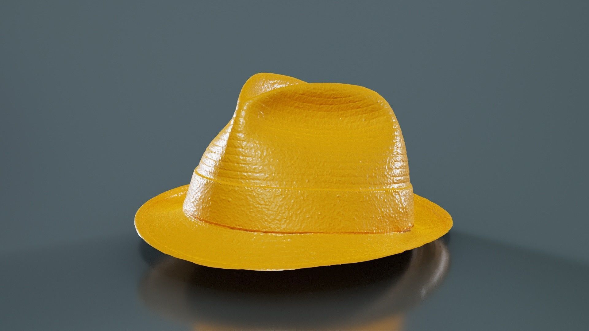 Flexy Hat Low-poly 3D model_12