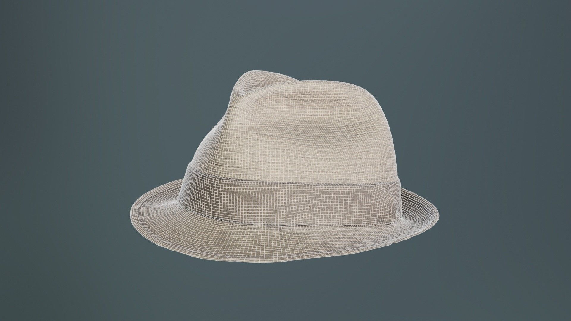 Flexy Hat Low-poly 3D model_9