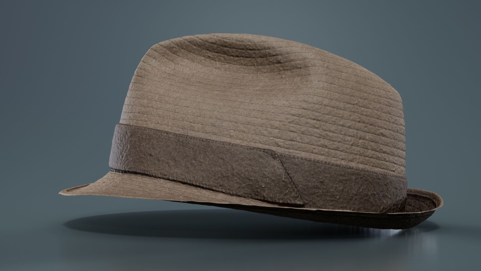 Flexy Hat Low-poly 3D model_8