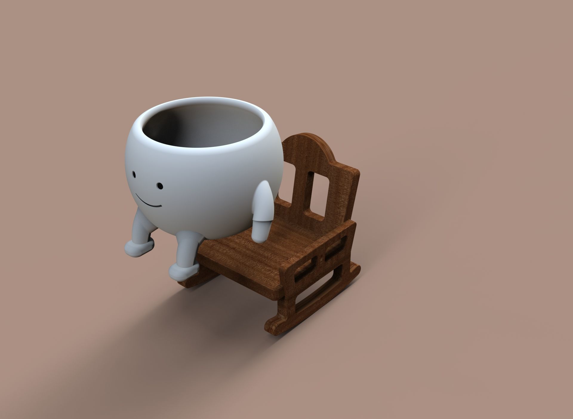 Plant Pots 3D print model_9