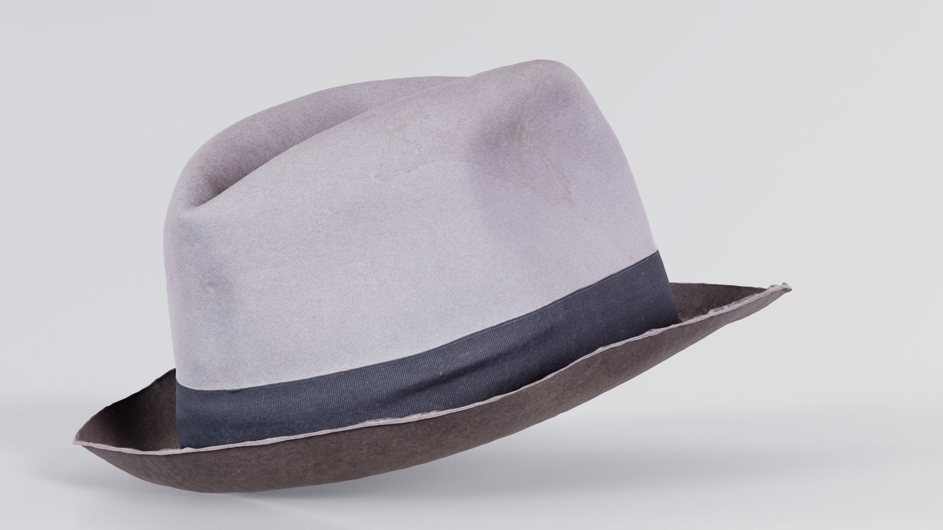 Foulard Hat Low-poly 3D model_5