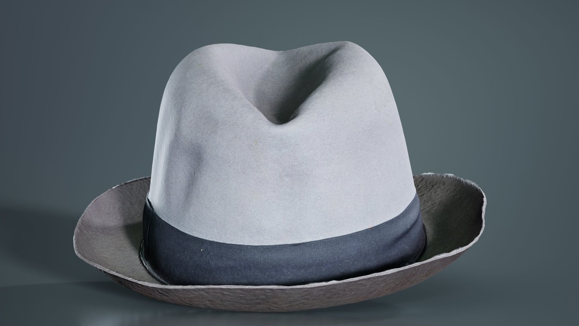 Foulard Hat Low-poly 3D model_8