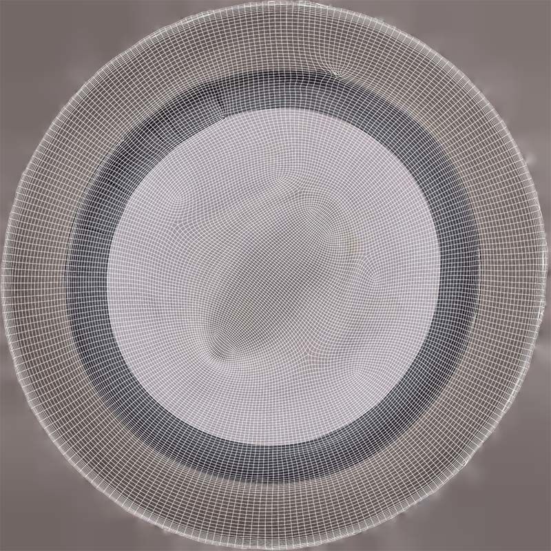 Foulard Hat Low-poly 3D model_14