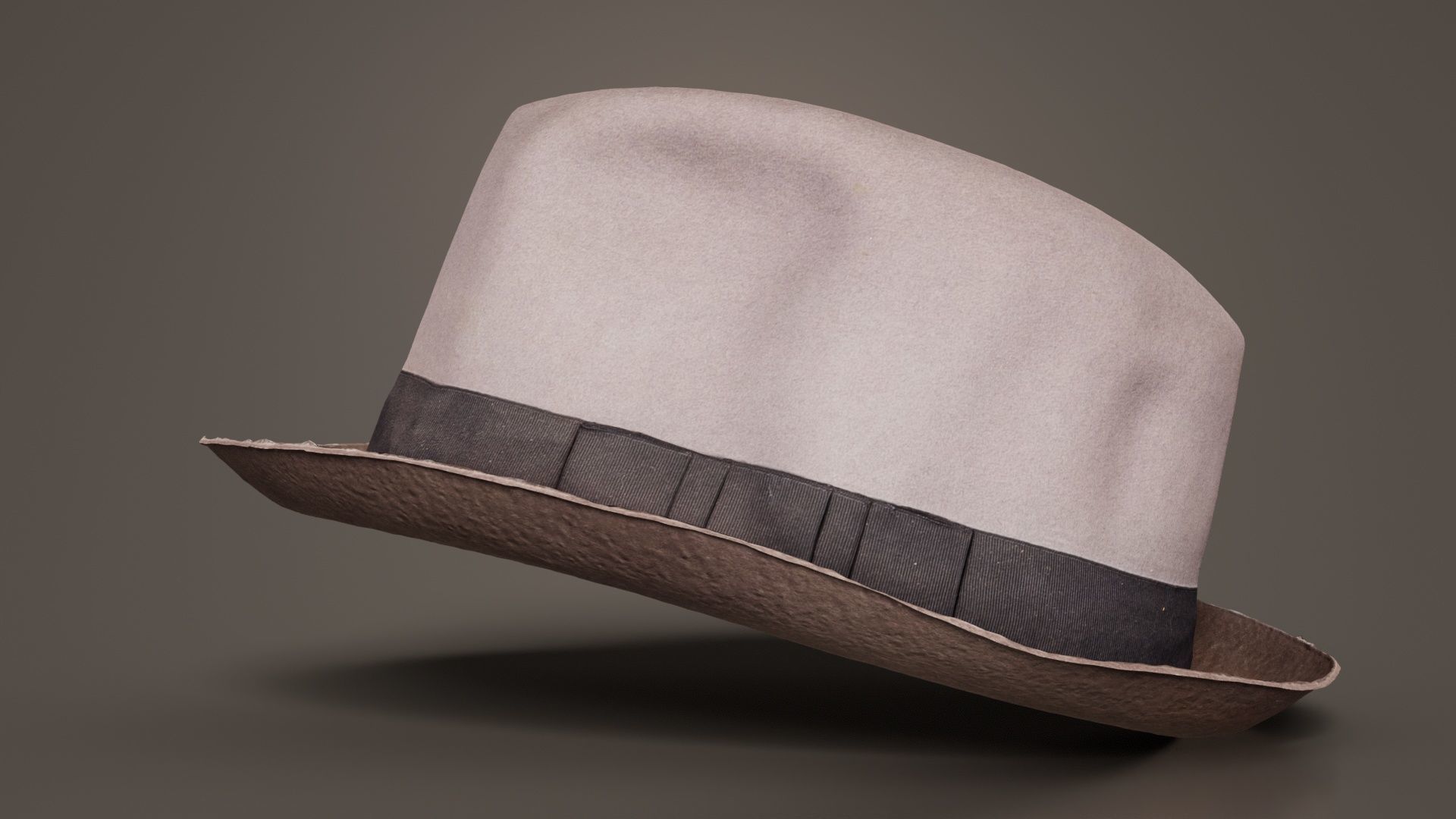 Foulard Hat Low-poly 3D model_1