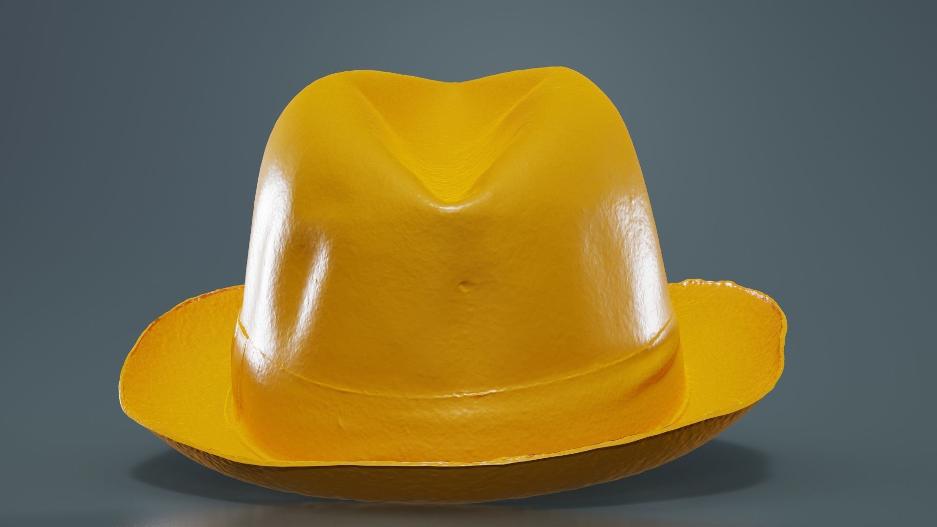 Foulard Hat Low-poly 3D model_13