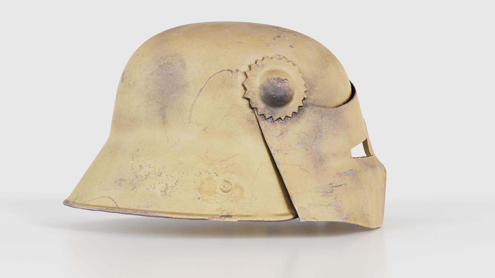 Gear Helmet Low-poly 3D model_18